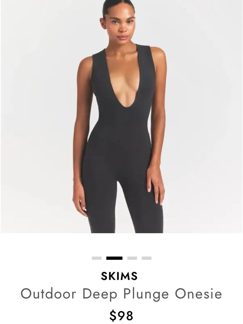 SKIMS Outdoor Plunge Bodysuit